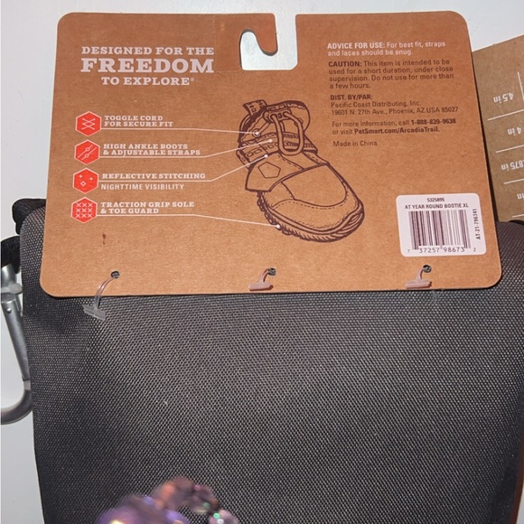 Arcadia Trail Year-Round All-Terrain Dog Boots XL, NWT - Picture 6 of 11